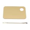 Gold Makeup Mixing Palette Acrylic Palette with Spatula for Mixing Makeup Cream Nail Art Nonstick Palette view 1