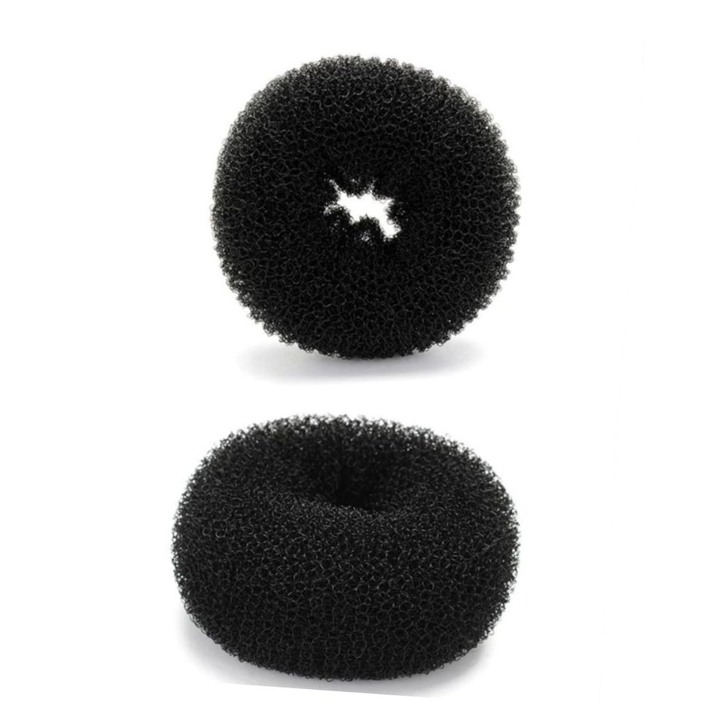 BIUDECO Hair Bun Maker Set 2 Sizes Donut Hair Styler for Women Girls Simple Bun Shaper Tool for Occasions