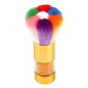 HAPINARY Nail Dust Nail Cleaner Decorative Brush Diamond Handle Soft Bristle Brush for Manicure Pedicure Home Professional Use view 1