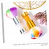 HAPINARY Nail Dust Nail Cleaner Decorative Brush Diamond Handle Soft Bristle Brush for Manicure Pedicure Home Professional Use view 3