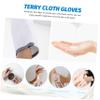 FOYTOKI Paraffin Wax Gloves for Hand Treatment Insulated Cloth Mitts for Moisturizing Fits for Home and Salon Use view 3
