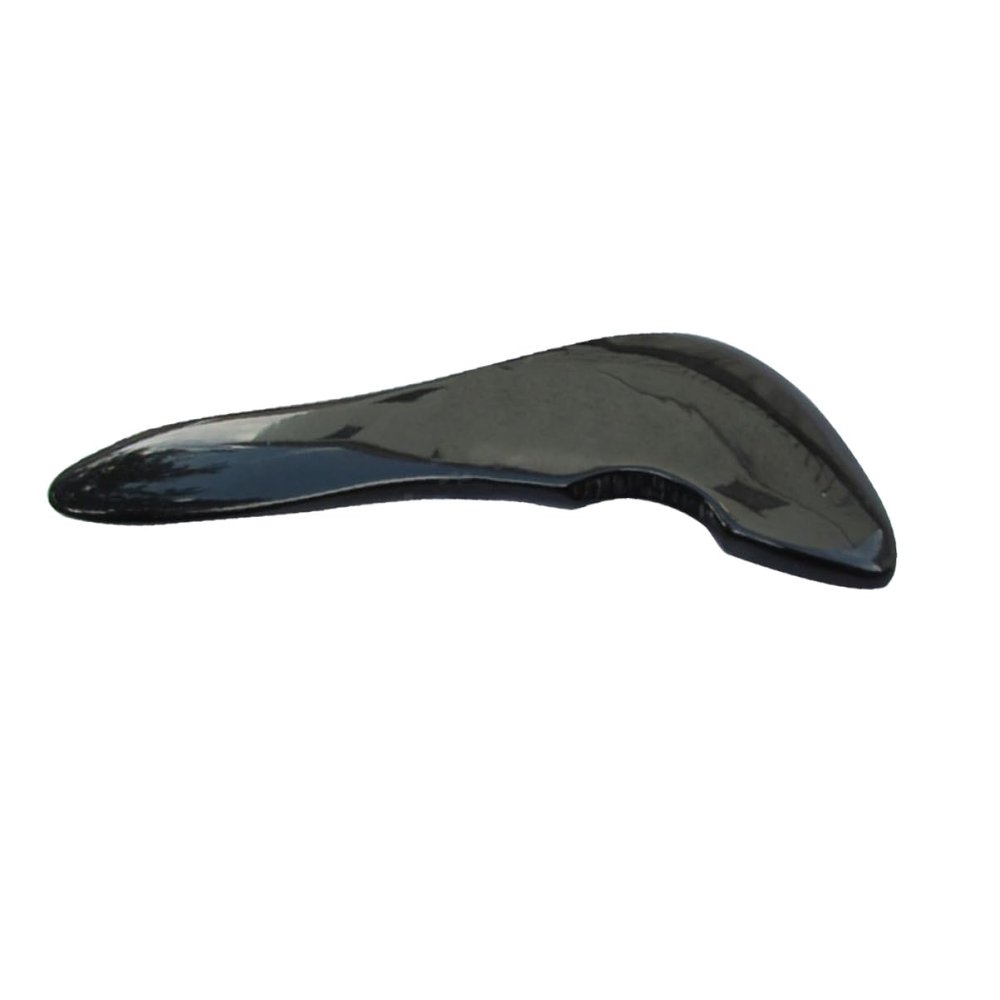 BCOATH 1pc Natural Buffalo Horn Massage Board Spa Tool for Skin Nourishment Smooth Edges for Safe Use Relaxation Meditation