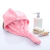 Baluue 6pcs Microfiber Hair Towel Wraps Ultra Absorbent Drying Turbans for Quick Hair Drying Soft Coral Shower Caps for Daily Use and Travel view 2