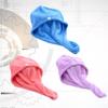 Baluue 6pcs Microfiber Hair Towel Wraps Ultra Absorbent Drying Turbans for Quick Hair Drying Soft Coral Shower Caps for Daily Use and Travel view 3