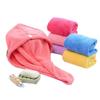 Baluue 6pcs Microfiber Hair Towel Wraps Ultra Absorbent Drying Turbans for Quick Hair Drying Soft Coral Shower Caps for Daily Use and Travel view 4