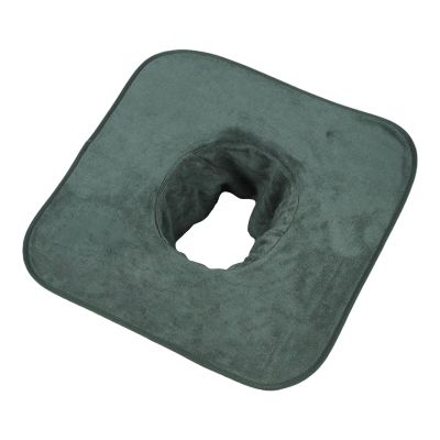 FashionCha Towel for Massage Tables, Face Pillow Towel with Hole, Washable And Lying Towel Made of Fibers for The Beauty Salon, green