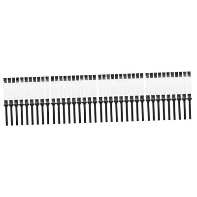 PLAFOPE 120pcs Multipurpose Plastic Cleaning Brushes for Clipper and Electronics Maintenance for Fine Gaps Static Dust Removal and Routine Care