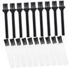 PLAFOPE 120pcs Multipurpose Plastic Cleaning Brushes for Clipper and Electronics Maintenance for Fine Gaps Static Dust Removal and Routine Care view 3