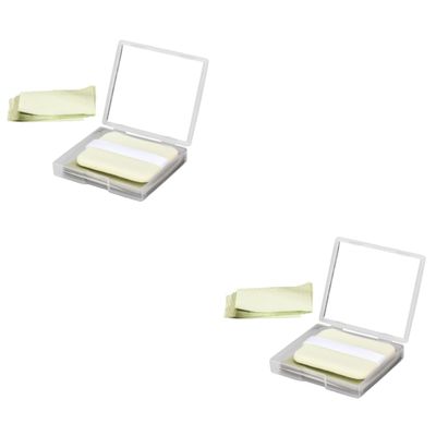 FOYTOKI 2 Sets Face Oil Absorbing Sheets Portable Oil Blotting Pads Skin-friendly Papers