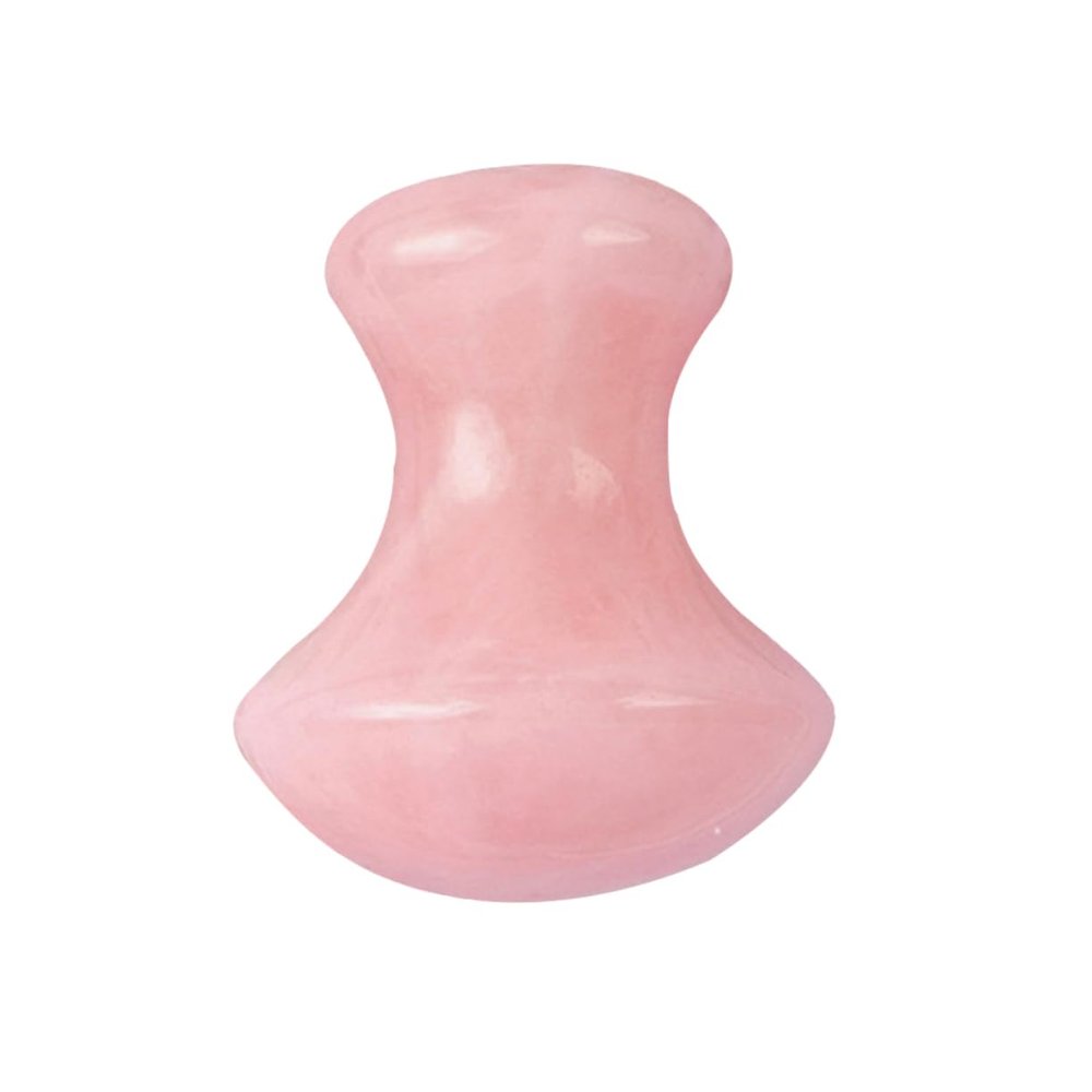 HAPINARY 1pc Natural Mushroom Massage Stone for Facial Scraping and Gua Handheld for Relaxation and Improved Circulation for Neck Shoulders and