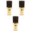 FOYTOKI 3pcs Hairdressing Brush Hair Salon Shaving Brush Soft Bristle Hair Cleaning Tool view 1