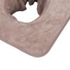 FashionCha Towel for Massage Tables, Face Pillow Towel with Hole, Washable And Lying Towel Made of Fibers for The Beauty Salon, coffee view 2