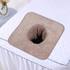 FashionCha Towel for Massage Tables, Face Pillow Towel with Hole, Washable And Lying Towel Made of Fibers for The Beauty Salon, coffee view 4