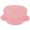 FOMIYES Portable Makeup Organizer with Mirror Bear Ear Style Compact Travel Makeup Case for Hair Accessories Cotton Swabs Jewelry Space-saving Design for Desktop Use view 1