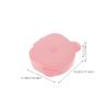 FOMIYES Portable Makeup Organizer with Mirror Bear Ear Style Compact Travel Makeup Case for Hair Accessories Cotton Swabs Jewelry Space-saving Design for Desktop Use view 2