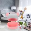 FOMIYES Portable Makeup Organizer with Mirror Bear Ear Style Compact Travel Makeup Case for Hair Accessories Cotton Swabs Jewelry Space-saving Design for Desktop Use view 4