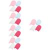 BIUDECO 20pcs Microfiber Face Makeup Cleaning Mitts Gentle Cleaning Gloves for Women Girls Soft Skin-friendly Design for Easy Makeup Removal and Daily Facial Care view 1