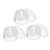 HAPINARY Leakproof Makeup Powder Case Set 3pcs Mini Powder Boxes with Puff 50g Capacity for Travel Daily Use view 1