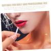 HAPINARY 10pcs Silicone Lip Brush for Makeup Eyeshadow Applicator Tool Pink Makeup Brushes Travel Eyeshadow Sequin Applicator view 3