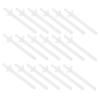 HAPINARY 80pcs Mens Hair Removal Wax Sticks Nose Wax Spatulas Nostril Cleaning Kit for Facial Hair Removal view 1