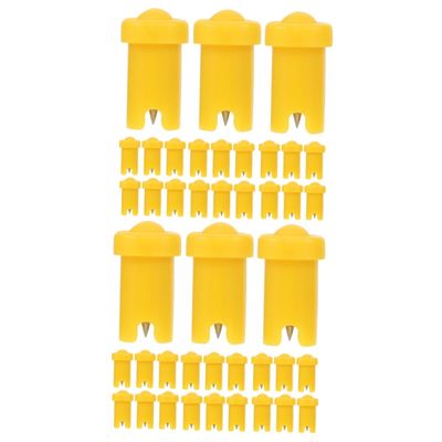 BIUDECO 200pcs Eyelash Glue Bottle Needles -blocking Applicator Tips for Lash Extensions and Essential Lash Supply for