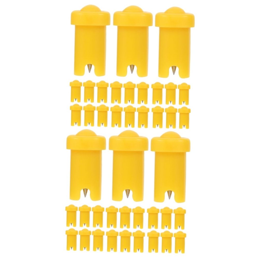 BIUDECO 200pcs Eyelash Glue Bottle Needles -blocking Applicator Tips for Lash Extensions and Essential Lash Supply for