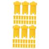 BIUDECO 200pcs Eyelash Glue Bottle Needles -blocking Applicator Tips for Lash Extensions and Essential Lash Supply for view 1
