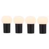 Gogogmee Mushroom Shape Makeup Powder Puff 4 Pack Blending Sponges for Face Powder Durable Easy to Clean Beauty Tool view 1