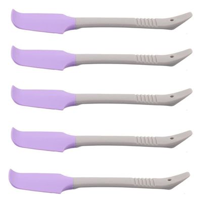BIUDECO 15pcs Silicone Beauty Wax Scraper for Hand and Foot Care Creative Makeup Tool for Easy Application and Skin Maintenance Safe for All Skin Types
