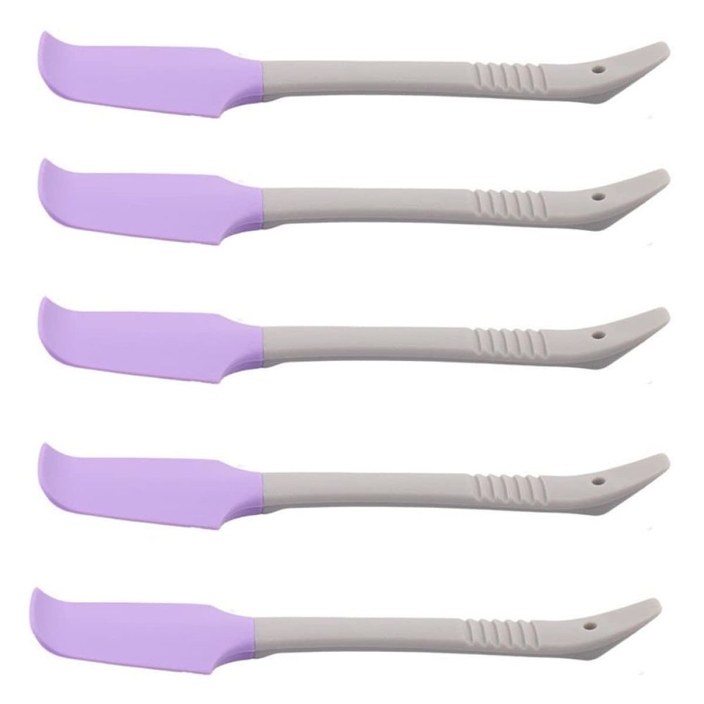 BIUDECO 15pcs Silicone Beauty Wax Scraper for Hand and Foot Care Creative Makeup Tool for Easy Application and Skin Maintenance Safe for All Skin Types