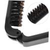 Gogogmee Mustache Travel Brush Portable Brush for Beard Styling Folding Mustache es for Travel Mustache view 2
