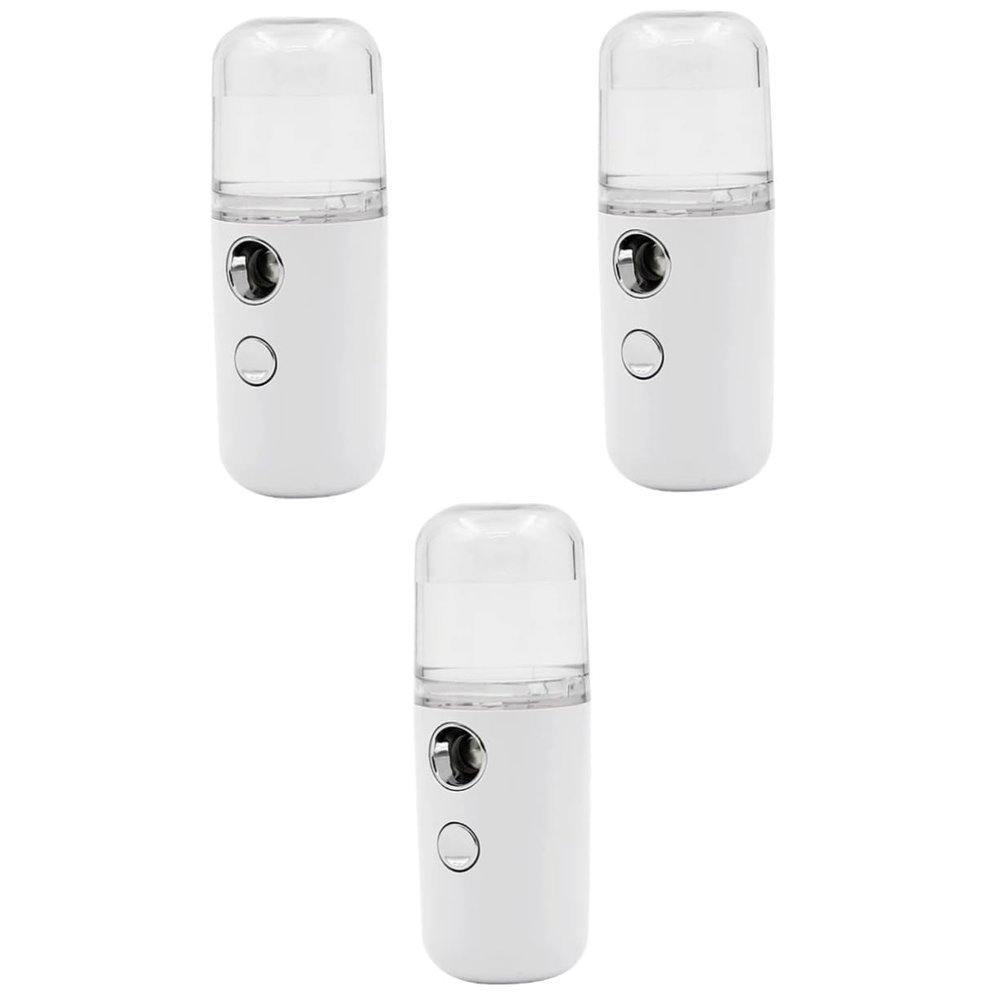 BIUDECO 3pcs Handheld Water Replenisher Mist Sprayer Spray Humidifier for Skin Moistener Nano Spray for Essential Oil Toner Mini