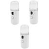 BIUDECO 3pcs Handheld Water Replenisher Mist Sprayer Spray Humidifier for Skin Moistener Nano Spray for Essential Oil Toner Mini view 1