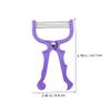 BIUDECO 2pcs Manual Facial Hair Remover Threader Spring Epilator for Easy Hair Removal Comfortable Grip Suitable for Face Chin and Neck view 2