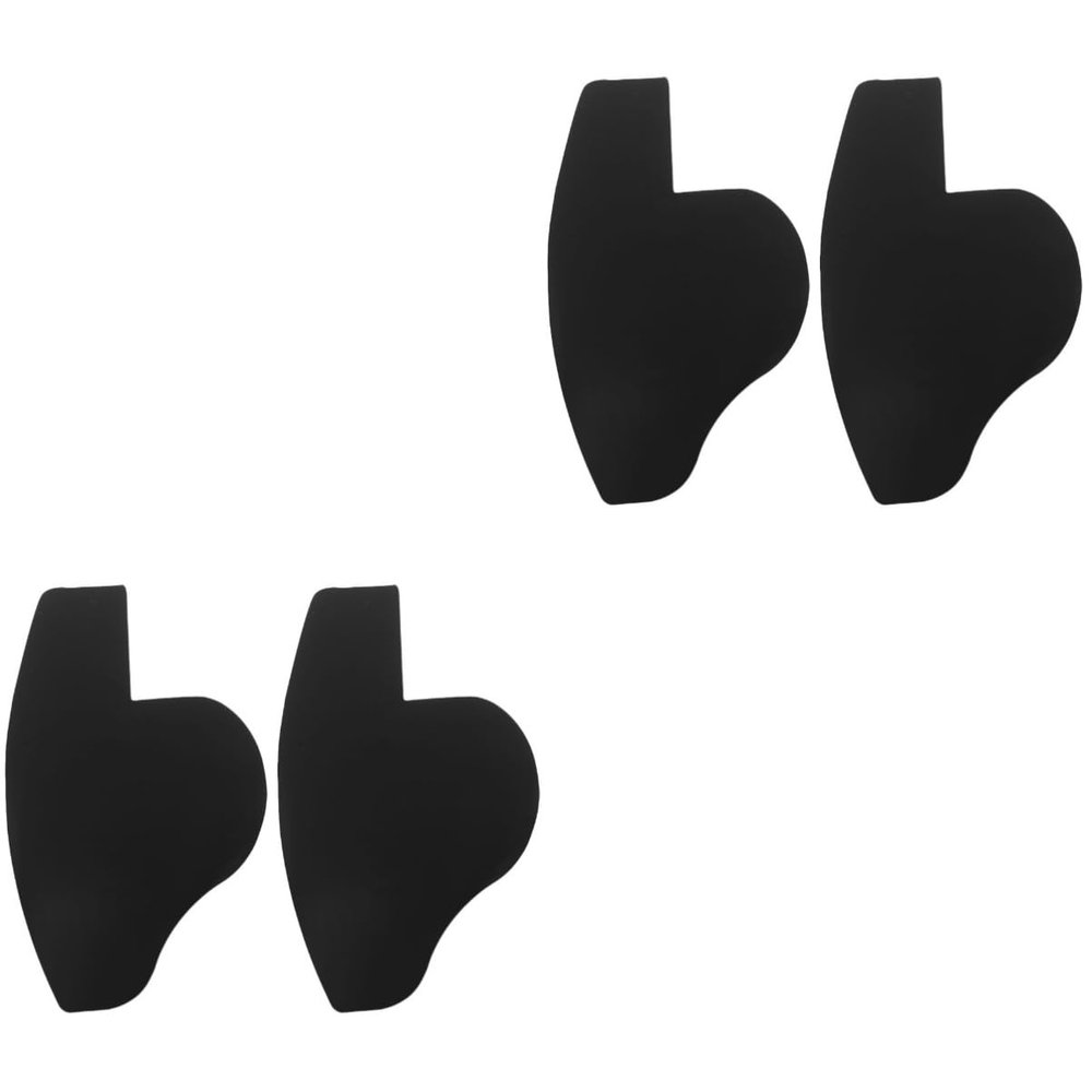 BIUDECO 4pcs Beard Shaper Cards Hairline Enhancing Templates Beard Applicator Men Hairline Shaping Tool