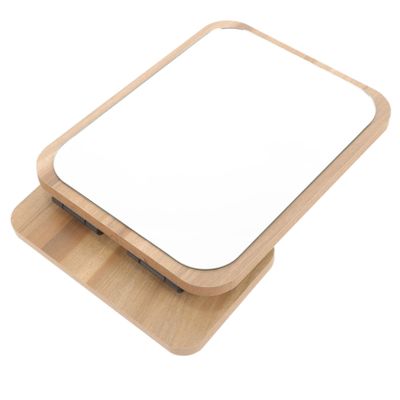 HAPINARY Swivel Desktop Makeup Mirror Stand Viewing Angle for Skincare and Grooming Elegant Tabletop Vanity Mirror for Women
