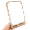 HAPINARY Swivel Desktop Makeup Mirror Stand Viewing Angle for Skincare and Grooming Elegant Tabletop Vanity Mirror for Women view 4
