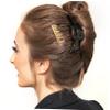 Gogogmee 20pcs Metal Hair Combs Side Combs for Hair Types for Weddings and Special Occasions Lightweight Gold and Silver view 2