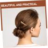 Gogogmee 20pcs Metal Hair Combs Side Combs for Hair Types for Weddings and Special Occasions Lightweight Gold and Silver view 4