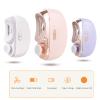 2 in 1 Nail Clipper & Polisher, 2-Speed Electric Trimmer, USB Rechargeable Safety Nail Clippers for Kids, Adults & Elderly (Style#2 - Purple) view 2