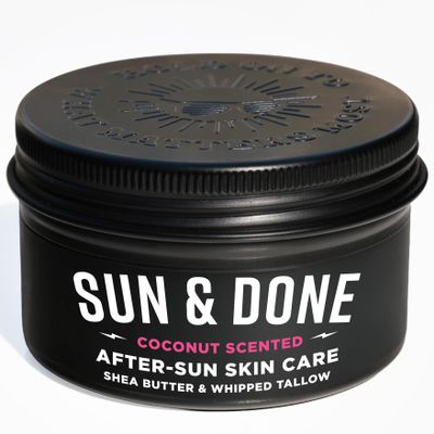 Pilotfish After Sun Body Butter Moisturizing Cream - Shea Butter & Whipped Tallow, Simple Ingredients, After Sun Lotion, Body Lotion, Coconut Oil, After Sun Care, After Sun Skin Care, 3.8oz