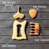 Custom Engraved Wooden Gua Sha Set Personalized Face and Body Gua Sha Massager Tool for Lymphatic Drainage Skincare Anti-Aging and Wellness Gift Universal Gift view 2