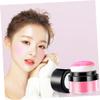 WOONEKY 5pcs Women Loose Powder Blush for Natural Makeup Airy Blush Powder Puff for Effortless Moisturizing Silky Finish Coral Red for Skin Types view 4