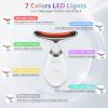 3 in 1 Face cuIpting Tool, 7 Color Mode, Facial Massager for Face and Neck, at-Home Facial Beauty Deice for Skin Care, Face cuIpting Wand view 3