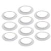 PLAFOPE 40pcs Wax Warmer Gaskets Spill Collars for Waxing Machines Easy to Install Remove Premium for Home view 1