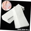 FOYTOKI 100pcs Hair Removal Wax Strips Muslin for Waxing Comfortable Flexible Depilatory Strips for Salon Professional view 2