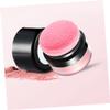 Beatifufu 5pcs Face Makeup Blush Powder Blush Puff Women Natural Cheek Powder for Face view 4