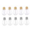 OHPHCALL 10pcs Lip Gloss Diy Tubes Bulb Shaped Lip Balm Bottles Portable Empty Gloss Containers view 1