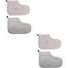 BIUDECO 2pairs Foot Treatment Wrapping Cover Paraffin Wax Warmer Foot Wear Comfortable Skin Care view 1