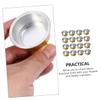 BIUDECO 100pcs Aluminium Foil Wax Melting Bowls for Hair Removal Wax Bean Containers Waxing Supplies for Safe and Practical Waxing Tool view 2